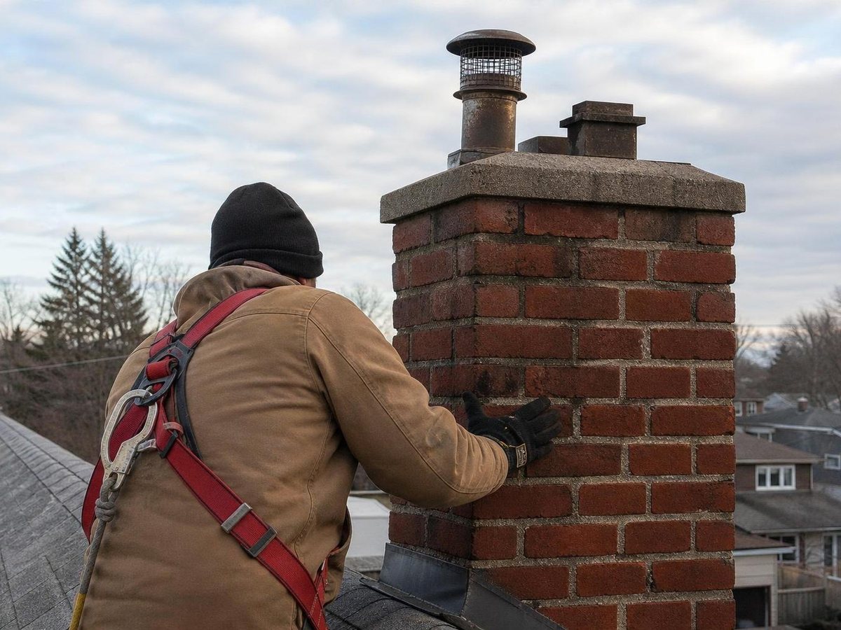 Ulven Chimney Repair work in Glen Head